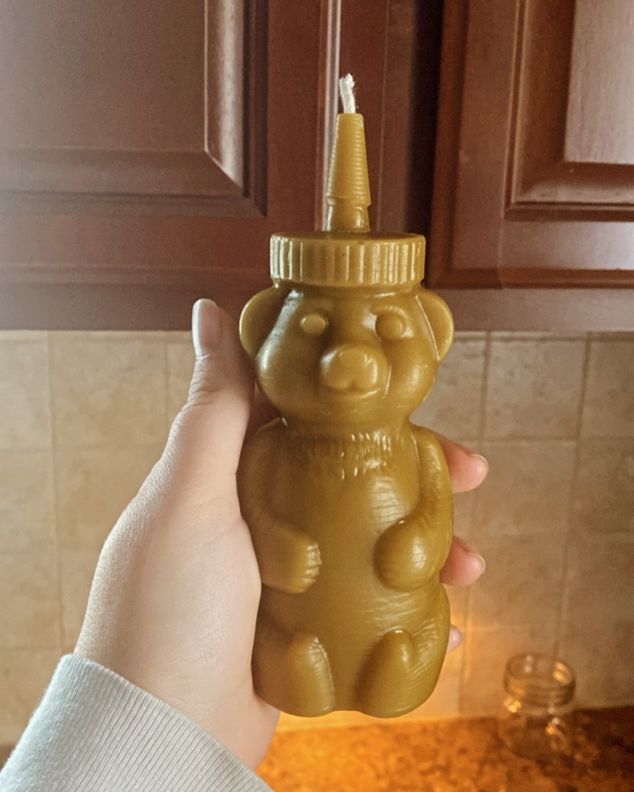 Honey Bear Candle