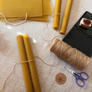 Honeycomb Taper Candles