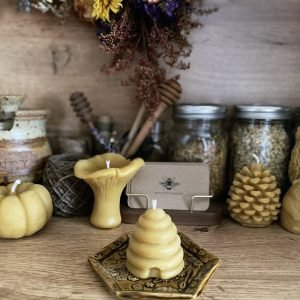 Bee Skep Votive