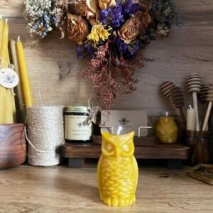Owl Candle