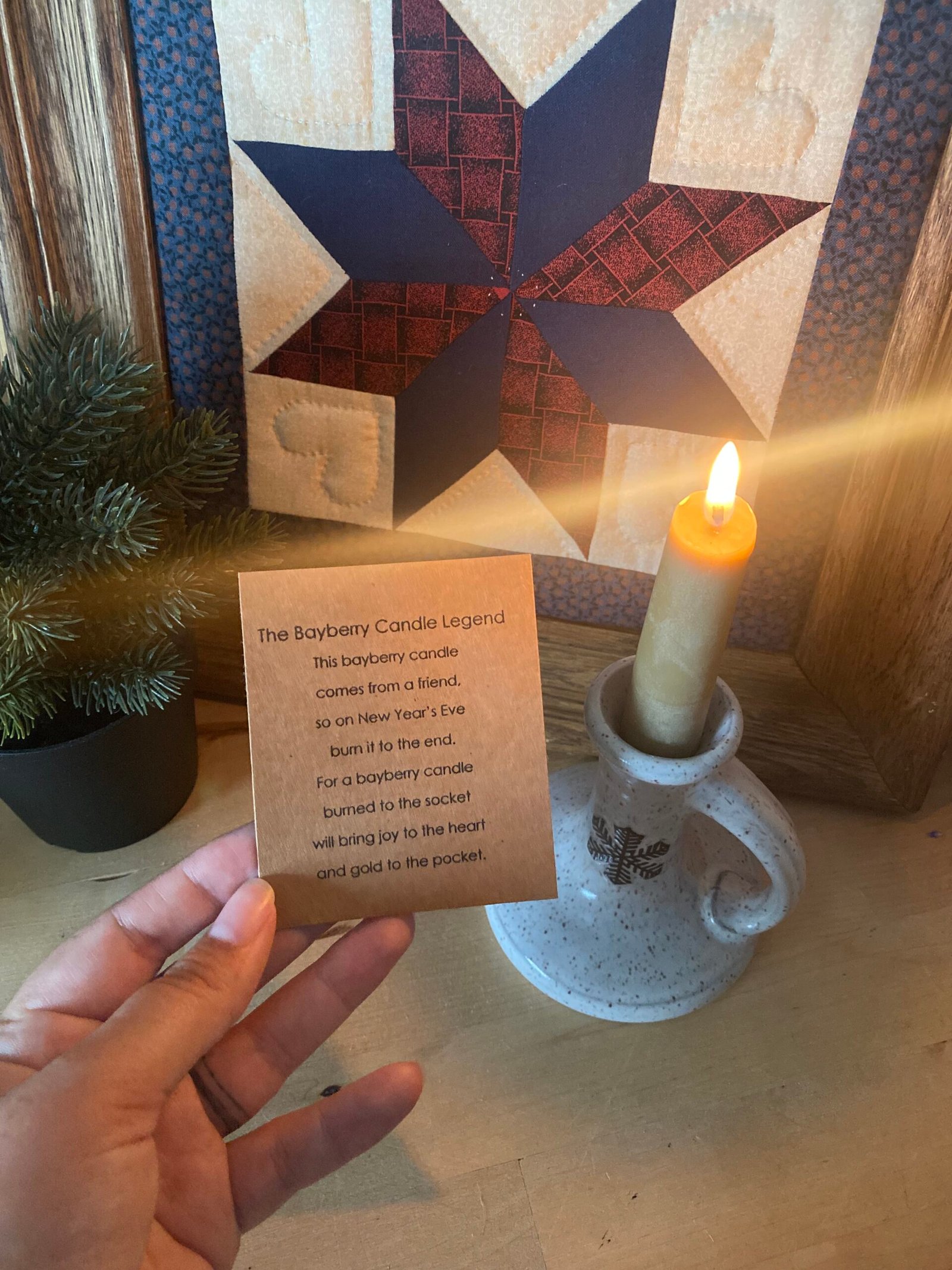 Bayberry Taper Candles - Image 2