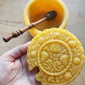 Beeswax Honey Jar